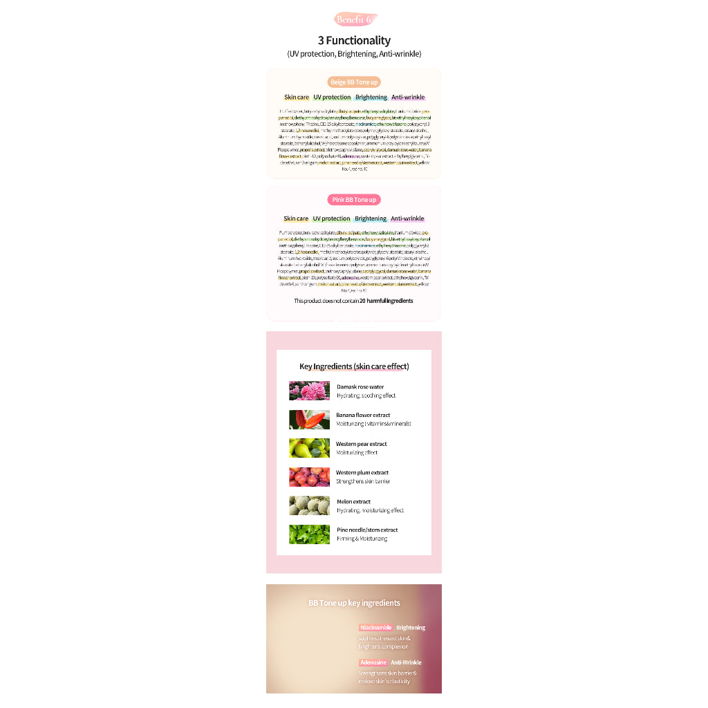 PH. Hubby BB Tone up 1 г Солнцезащитный крем Тюбик Тип SPF50+ PA++++ 50 г Без белого оттенка Уход за кожей лица УФ-блокировка Лицо Тело Шея