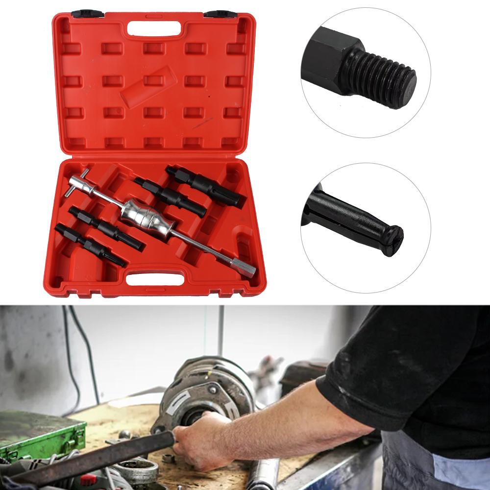 Набор для разборки съемника шестерен Съемник подшипников для глухих отверстий 5 шт./компл. Инструменты для снятия подшипников автомобиля Съемники подшипников якоря