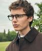 Lingkeonpeuleim Buffalo Horn Arnel Acetate Eyeglass Frames Tortoise