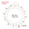 ins colorful drip cherry zircon pendant necklace Spice girl choker explosive item necklace