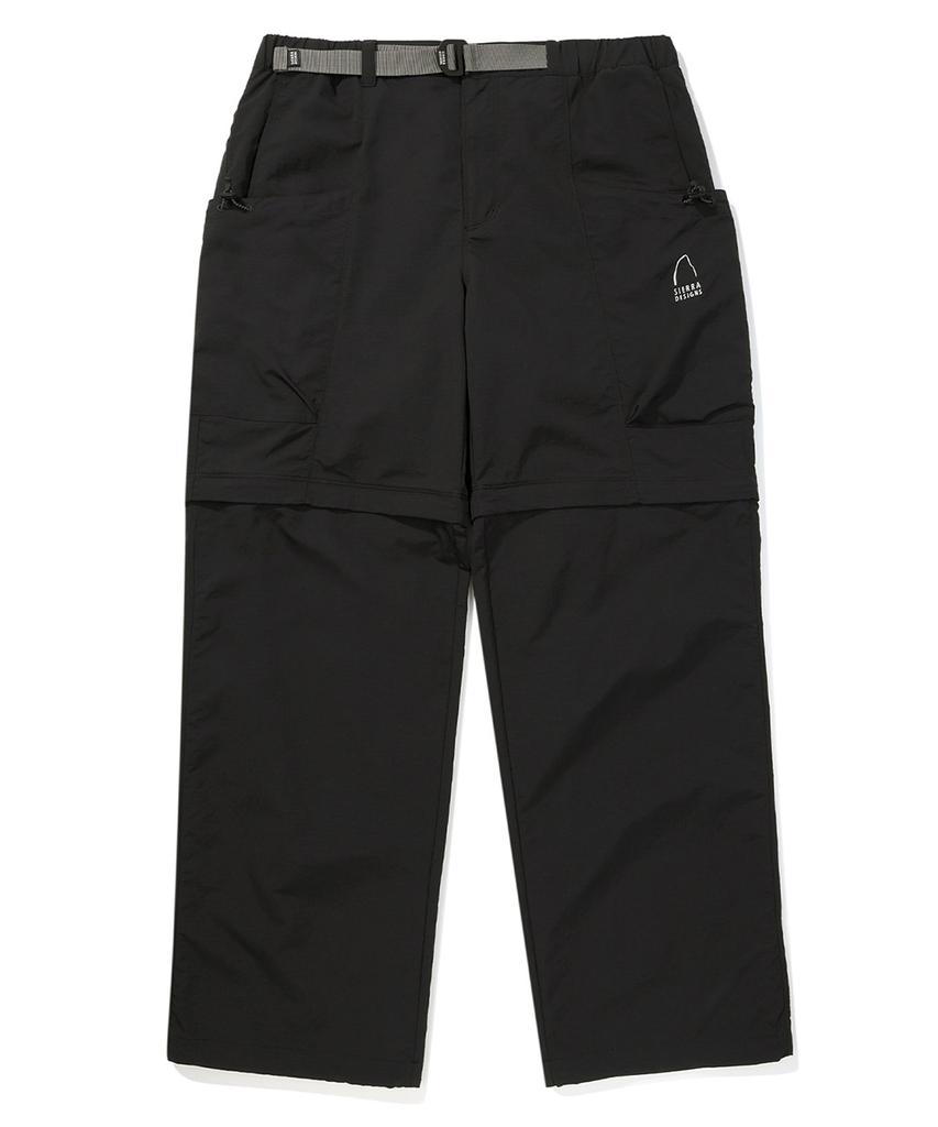 SIERRA DESIGNS Gigawatt 2Way Convertible Pants V2 (Semi-Wide Fit) Black