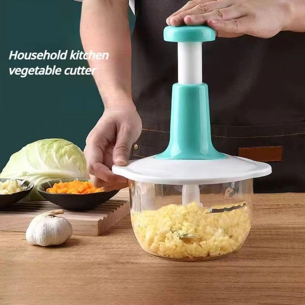 Removable Vegetable Mincer Manual Press Special Ingredients Mixer Meat Grinder for Home