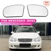 Left Right Door Side Heated Wing Mirror Glass Rearview Rearview Plate for Mercedes-Benz E-class C-class C E Class W211 W203
