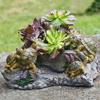Plant Pot Flower Decoration Landscape Decorative Garden Planter Turtle Sculpture for Living Room