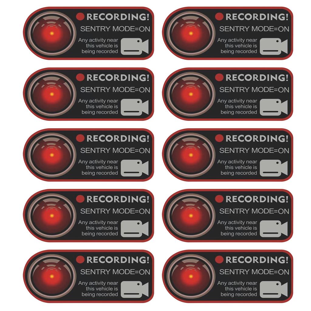 Наклейка для системы оповещения о наблюдении за транспортным средством Наклейка на автомобиль с удаленным мобильным мониторингом Простая установка для повышения безопасности