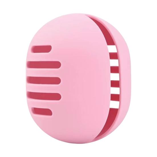 Держатель для спонжа для макияжа, двухсторонний дышащий силиконовый держатель для блендера для макияжа, органайзер для хранения пуховки, дорожный футляр