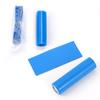 50 шт. Плоская ПВХ термоусадочная трубка для обертывания батарей 18650 литиевых аккумуляторов, термоусадочная трубка, ассорти, самоклеящийся изолятор