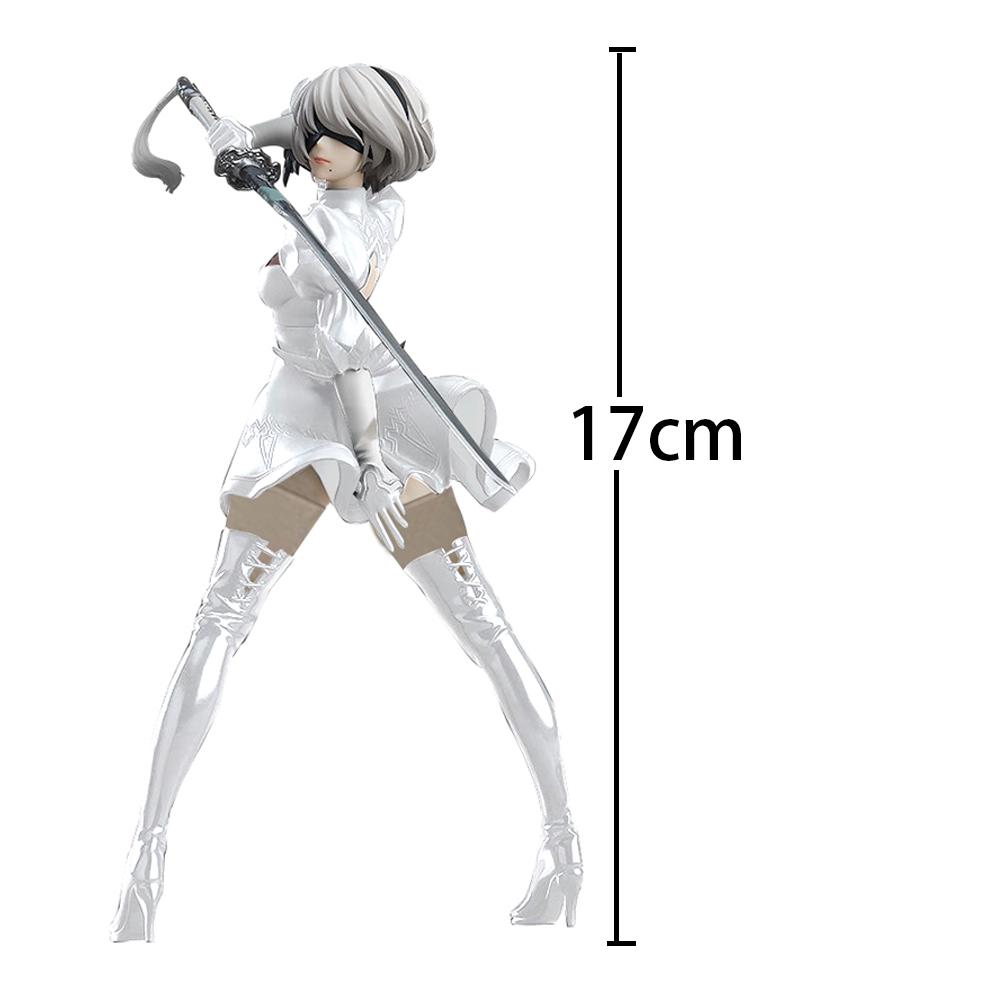 Игровая фигурка 2Byorha headsome action figures 2Bautomata model 9Sautomata figurine 9Syorha figure PVC doll adult statue gifts 17cm