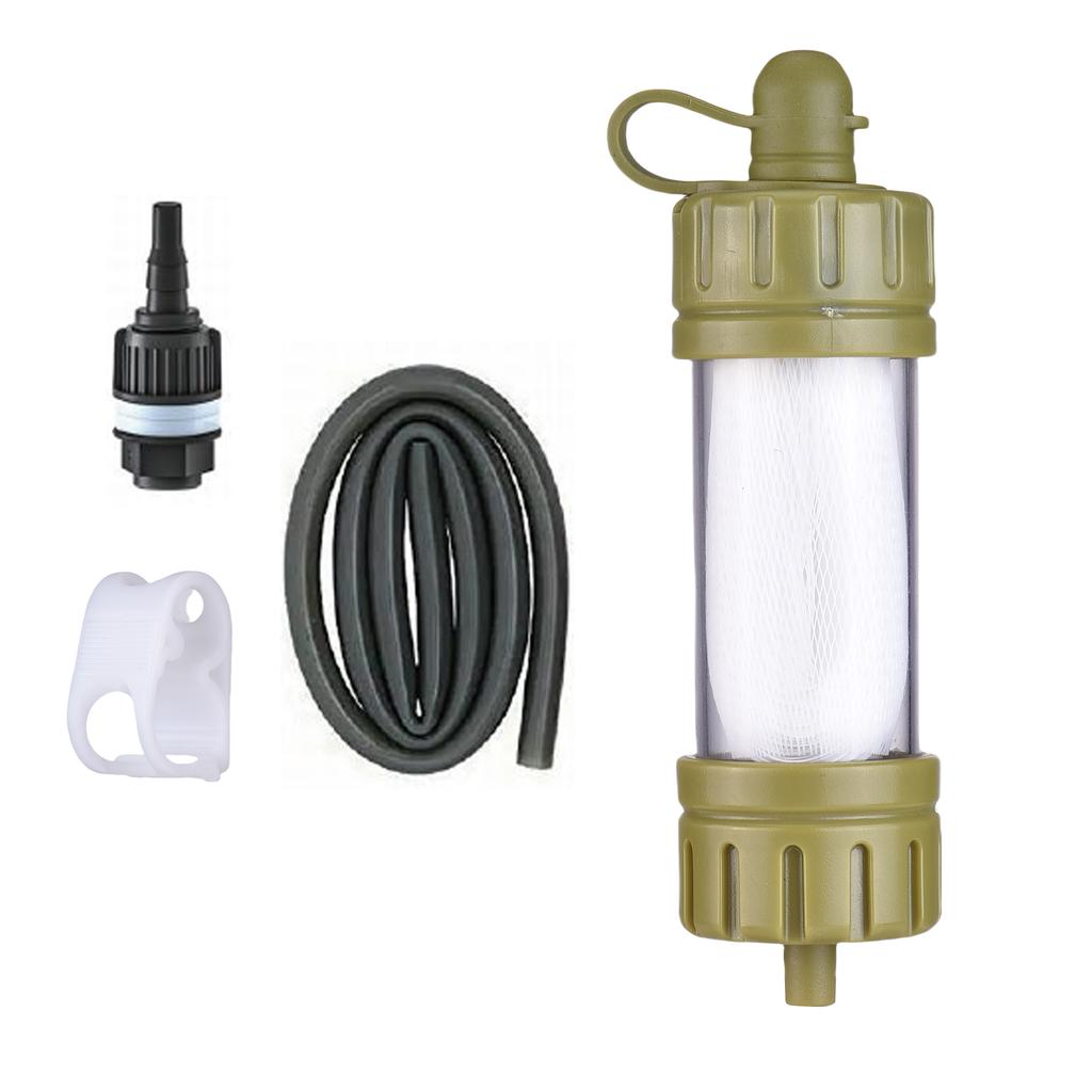 Personal Water Filter Straw Outdoor Portable Filter Emergency Survival Gear Mini Water Filter