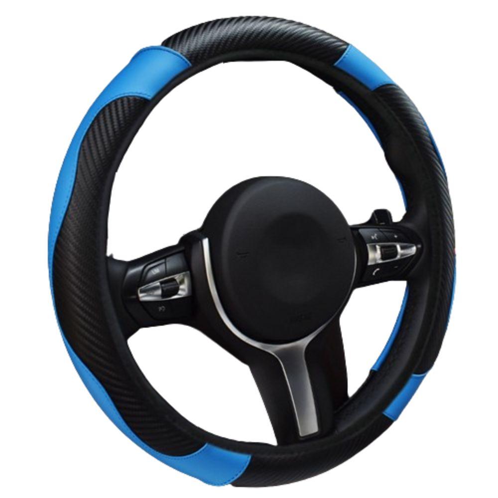 Дышащая защита рулевого колеса автомобиля из микрофибры, аксессуары для салона автомобиля внедорожник