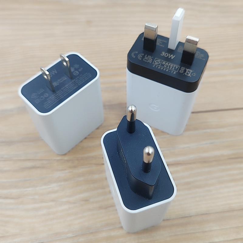 Оригинальное быстрое зарядное устройство PD 30 Вт с вилкой EU/US/UK, адаптер питания USB-C для Google Pixel 9A 8A 7A 6A 9 8 7 6 Pro 5 4XL, быстрая зарядка телефона