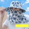 Солнцезащитные линзы DMEE Шляпа-шаль для рыбалки, закрывающая лицо, летняя солнцезащитная шляпа для защиты шеи, езда на велосипеде