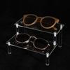 Многоярусная полка-дисплей для солнцезащитных очков, акриловый держатель для коллекционных предметов, подставка для очков