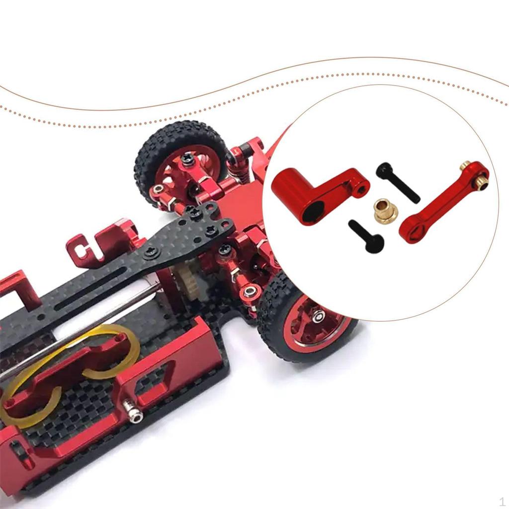 28T Servo Arm for RC Car, Steering Linkage, High-performance Aluminum Accessories 1:24 Scale
