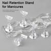 Магнитная подставка для ногтей для пресса на акриле, профессиональная стойка для демонстрации маникюра для росписи ногтей, подставка для демонстрации дизайна ногтей для любителей DIY