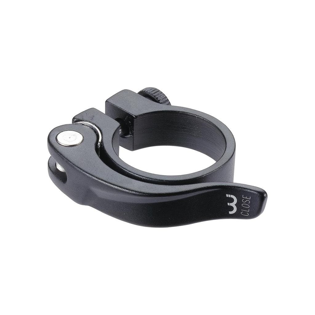 BBB Lightweight Aluminum Seatpost Clamp Smooth Lever Black BSP-87 34.9mm