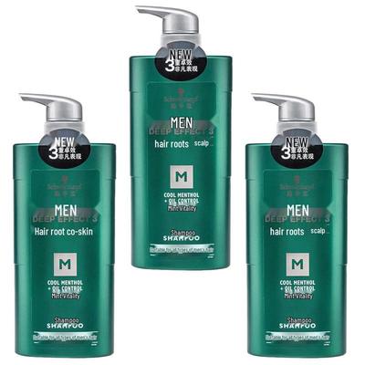 Шампунь Schwarzkopf Мятная Vitality, 3 шт.