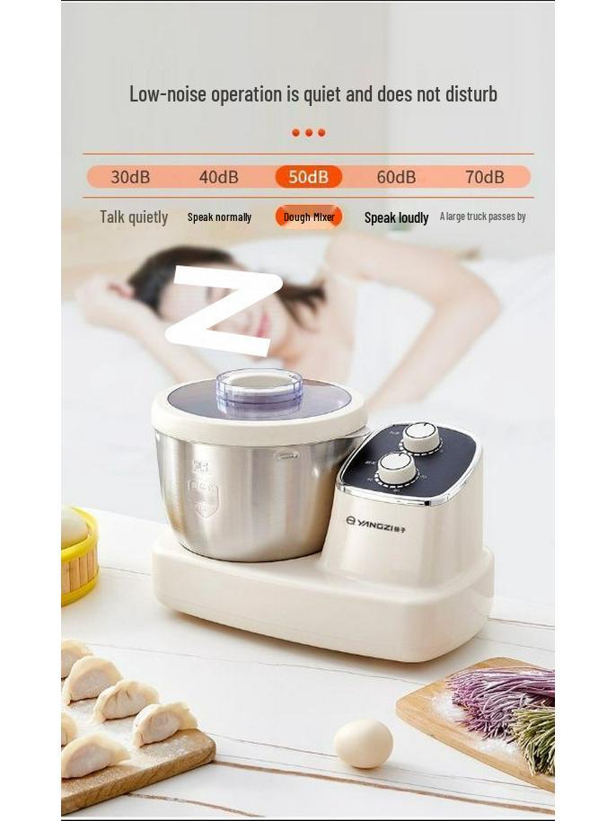 Полностью автоматический маленький домашний тестомес с интеллектуальным замесом, расстойкой, взбиванием и ферментацией при постоянной температуре.