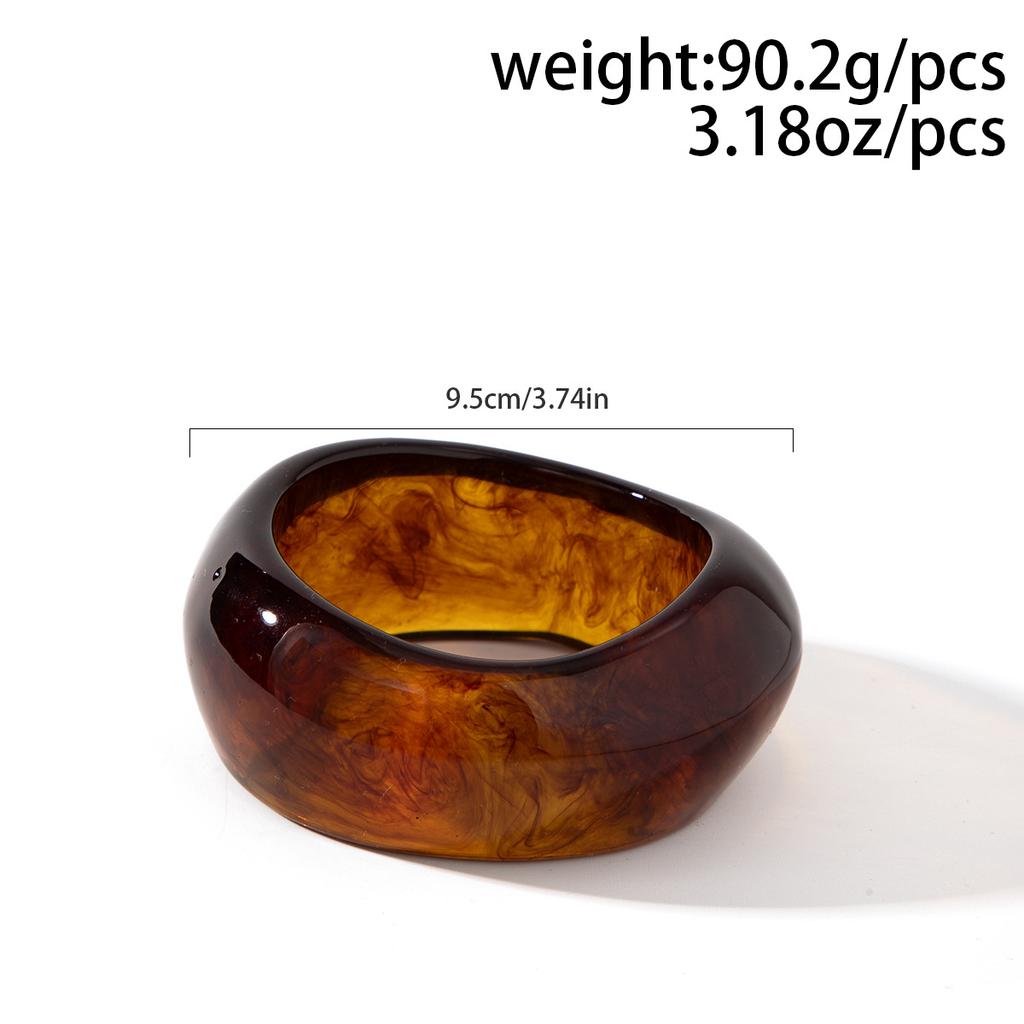Design Bracelet Tortoiseshell Retro Exaggerated Jewelry Bracelet Personality Wide-sided Temperament Bracelet