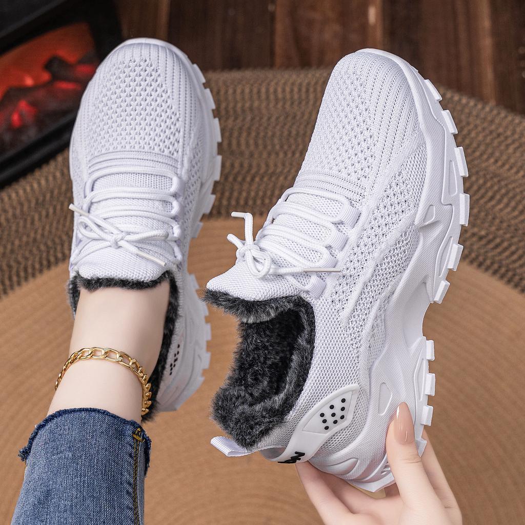 Cotton shoes women's winter velvet thickened temu explosion thick-soled cotton boots lightweight short boots cold-proof and warm boots