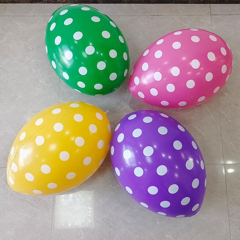 1 шт ПВХ детские игрушки пасхальные надувные яйца динозавров пасхальные надувные яйца украшения уличные праздничные украшения новые многоцветные