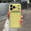 Канди-цветной чехол с большим окном и матовой поверхностью для For Iphone 1 16 17 Pro Max 13 14, Защитная пленка для камеры, Жесткий противоударный чехол AG