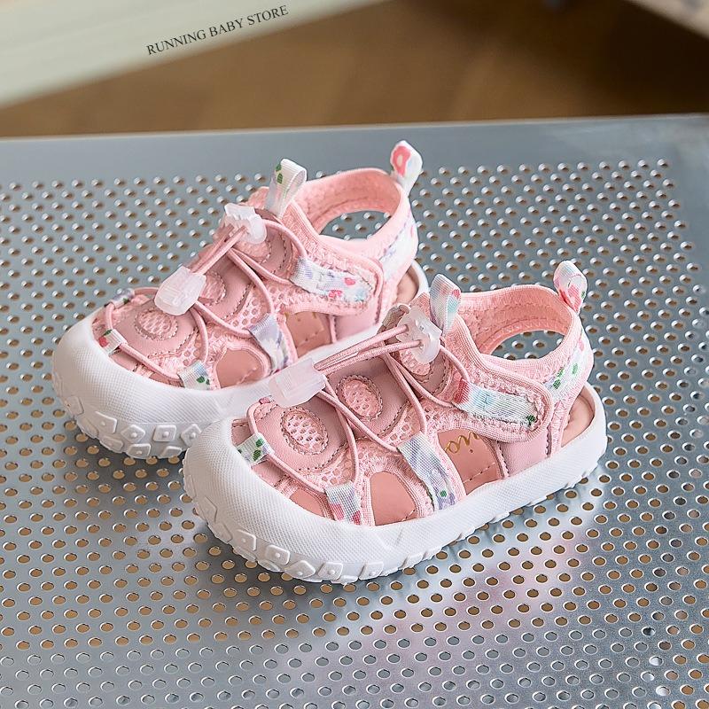Hollow Out Summer Sandals for Kids New Fresh Casual Sports Children Sandals Ergonomics Soft-soled Baby Girl Sandals Shoes I04261