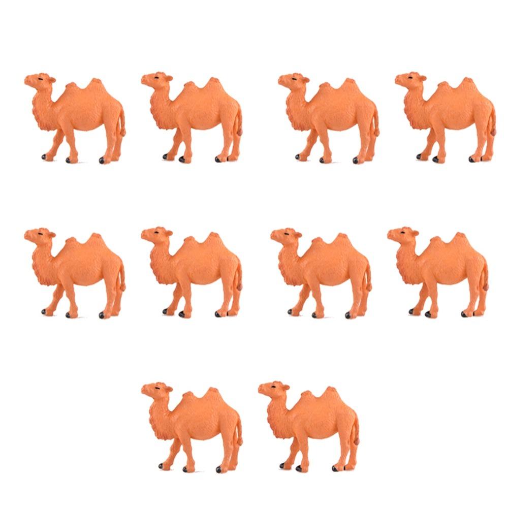 2/6/10pcs Desert Ornament Model Camel Fairy Garden Home Decoration Miniature Figurines