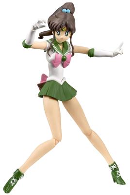 TAMASHII NATIONS S.H.Figuarts Прекрасная Воительница Сейлор Мун Сейлор Юпитер -Анимационная Цветовая Версия- Прибл.. 150мм АБС и ПВХ Окрашенная Подвижная Фигурка