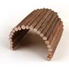Durable Arch Bridge Toy Wood Totoro Climbing Ladder Fence Rabbit Chew Toys  Hamster Molar Supplies