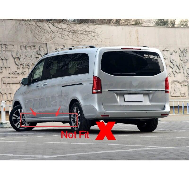 Брызговики подходят для Mercedes Benz V-Class Vito Viano 2016 2017 ~ W447 автомобильные аксессуары брызговик Fender авто запасная часть