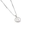 Queen Pendant Necklace for Women, S925 Sterling Silver Minimalist Cold Style, New Luxury Chic Choker