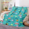Cute Crossing New Horizons Cartoon Soft Flannel Blanket for Bed Bedroom Sofa Picnic,Throw Blanket for Cover Outdoor Leisure Gift