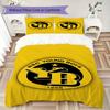 BSC Young Pattern Bedding uilt Set uilt Cover Pillowcase Home Decoration Birthday Gift (1 * duvet cover + 2 * pillowcase  without core)22