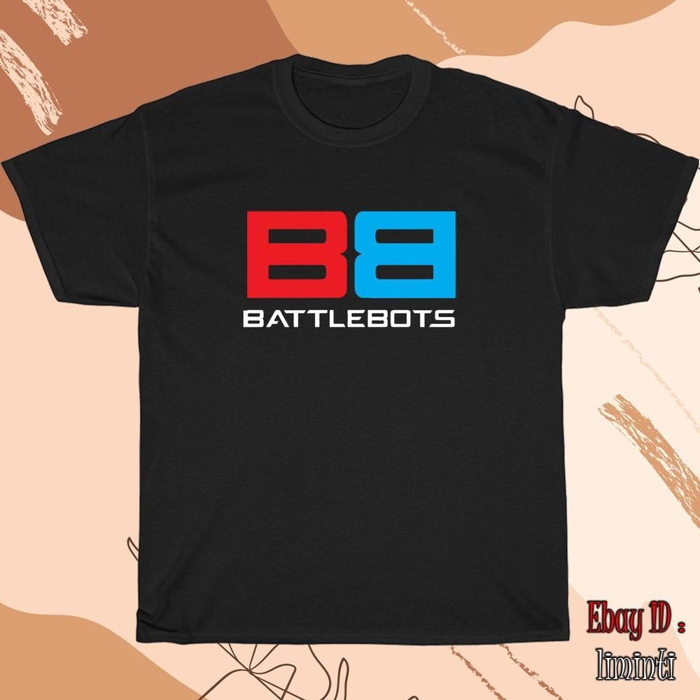 Battlebots Merch Logo Men's Black/Grey/Whi<wbr/>te/Navy T-Shirt Shipped from USA Unisex T-Shirt