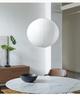 Noguchi Yu Japanese Paper Lantern - Round Pendant Lampshade for Living Room, Dining Room, Cafe, Guesthouse, Clothing Store, Wabi-Sabi Style.