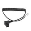D Tap To 4K Spring Power Cord for Blackmagic Pocket Cinema Camera 4K   Gold Mount V Mount B