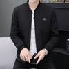 Jacket Men's Spring Baseball Collar Jacket Men's Commuting Simple Jacket Windproof Men's Trendy Youth Baseball Uniform