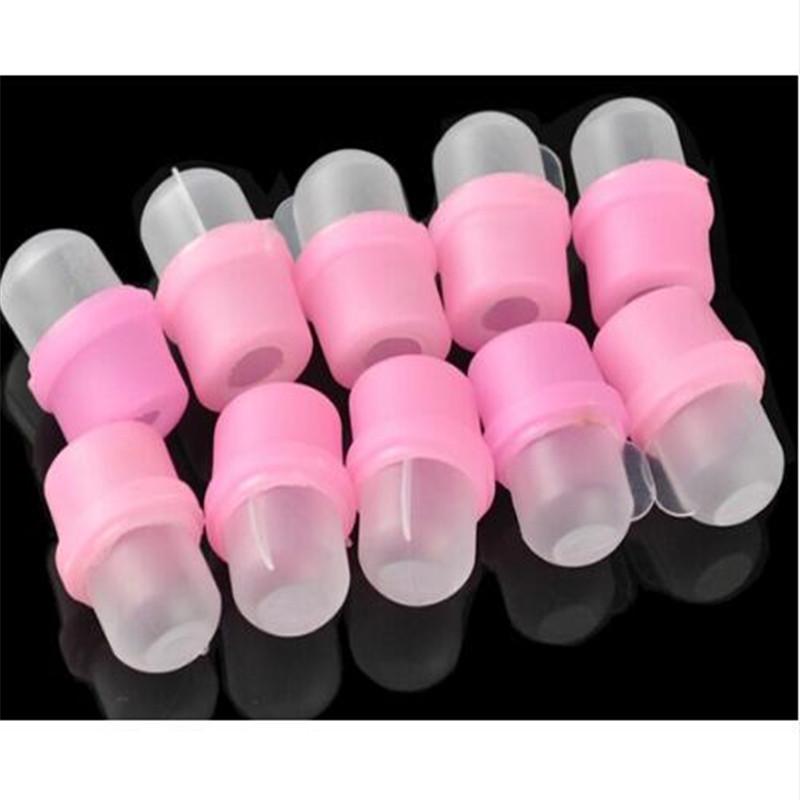 1 комплект (10 шт.) для пальцев, носимые средства для снятия лака для ногтей, инструменты для замачивания, розовый УФ-гель