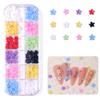 1 Box Nail Decoration Creative Shape Vivid Color Stunning Visual Effect Non-Fading Wide Application Decorative Resin Luxury Flower Bear Nail Supplies