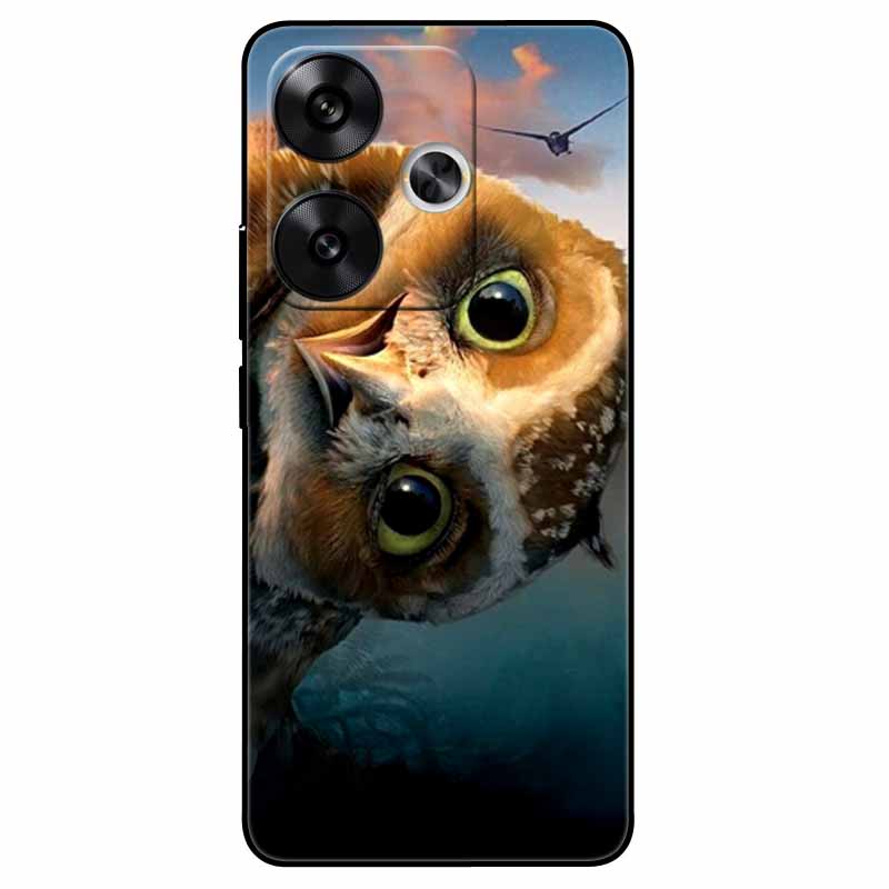 Чехлы для Xiaomi Poco F6 Мягкие силиконовые Защитные Модные ТПУ Задние крышки для телефона Для Xiaomi Poco F6 Pro/Redmi Turbo 3 ТПУ Чехлы