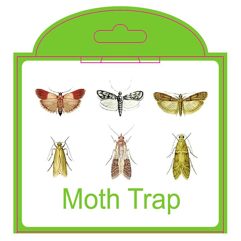 Главная Кухня и одежда Кладовая ловушки для моли с феромонами Prime Clothes Closet Moth Traps Magic Moth Catcher