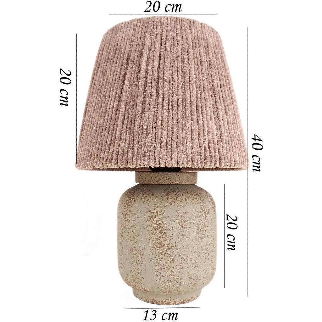 Керамический абажур Euphrate серый