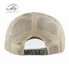 Spring and summer thin breathable mesh baseball cap men's fashion washed cotton cap sun protection visor beach