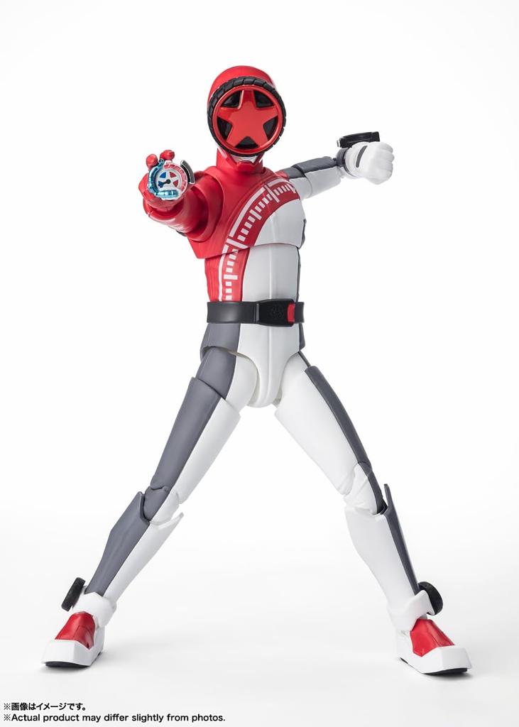 Bakujo Sentai Bun Bunger Bun Red примерно 145 мм ПВХ ABS окрашенная подвижная фигурка SHFiguarts &