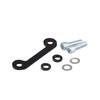 Kijima HD-03135 Softail ('18-) Motorcycle Parts Side Stand Tilt Spacer Aluminum Black Anodized Finish