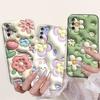 For Vivo V2027 V2028 V2029 Back Cover Vivo Y11S Y12s Y12a Y20 Y20s Y20i Case Girly Fashion Funda Soft Liquid Silicone Bumper