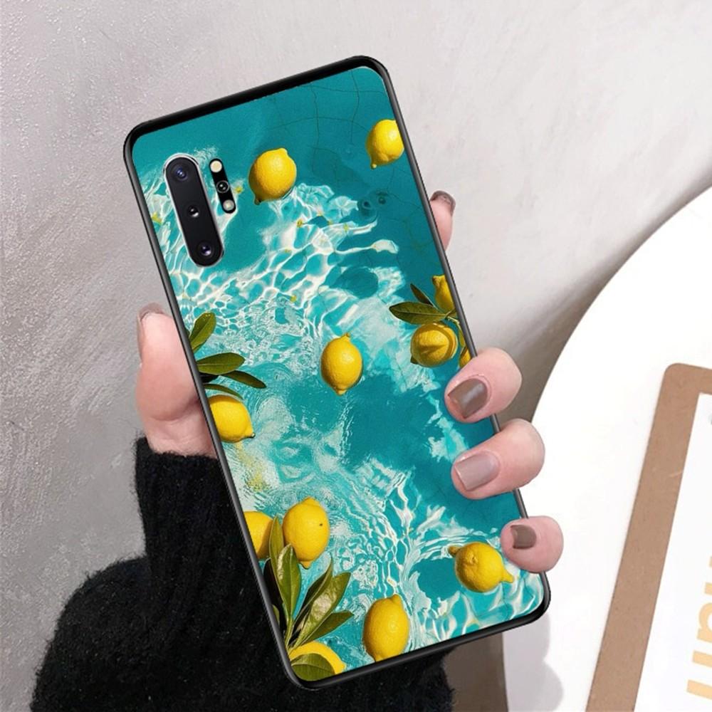 Фруктовый чехол-лимон для телефона Samsung Note 8 9 10 20 Pro Plus Lite M 10 11 20 30 21 31 51 A 21 22 42 02 03