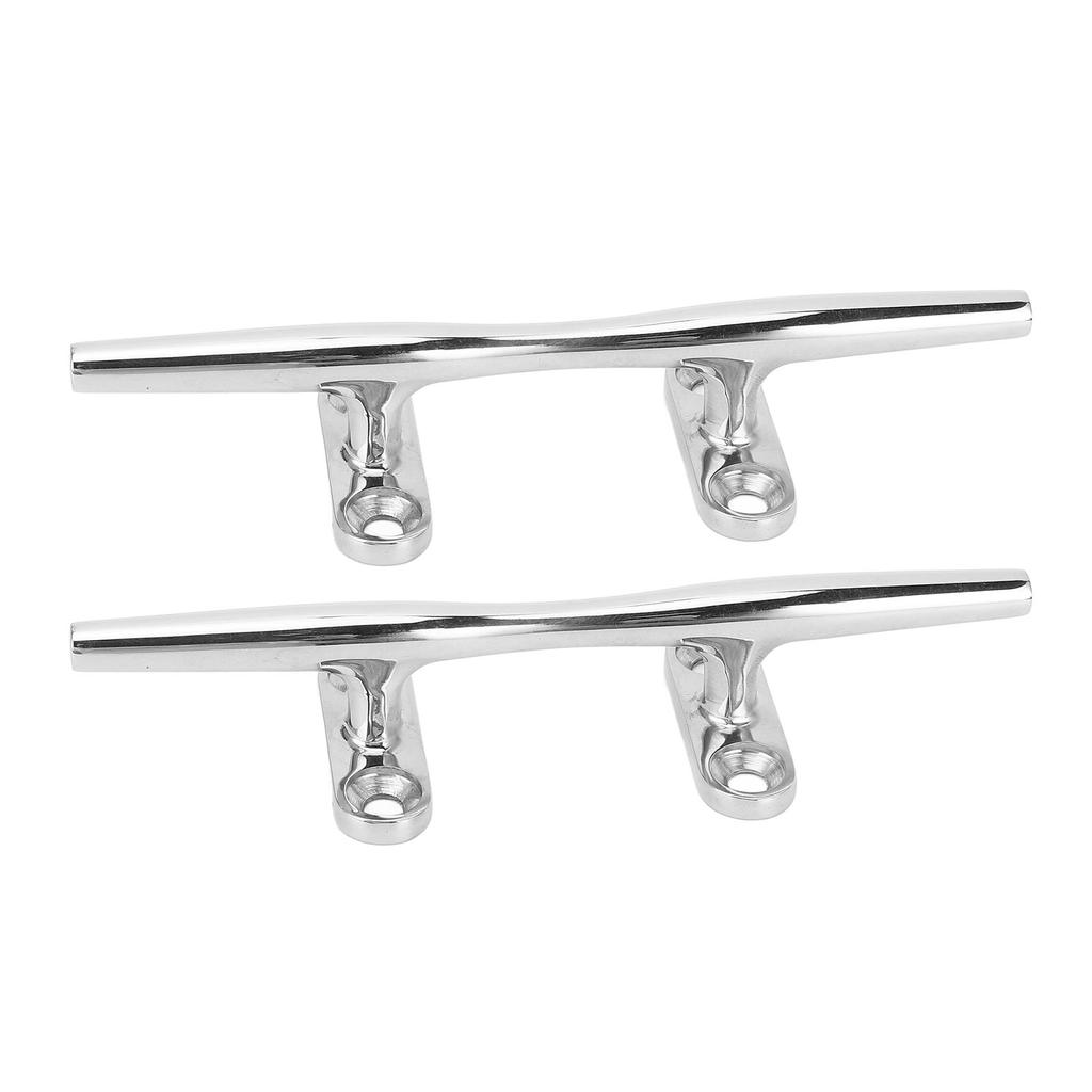 2 шт. 6-дюймовая швартовочная утка для лодки из нержавеющей стали 316, высокополированная морская швартовочная утка для скоростного катера Yac