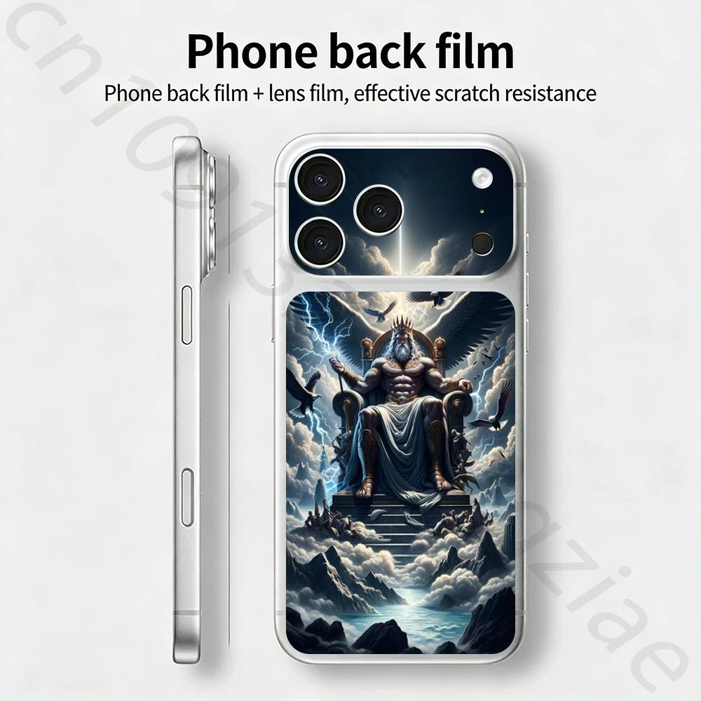 Наклейка-скин Zeus TICKET для iPhone 17 Pro/Pro max Защитная пленка для задней панели, рамки, камеры